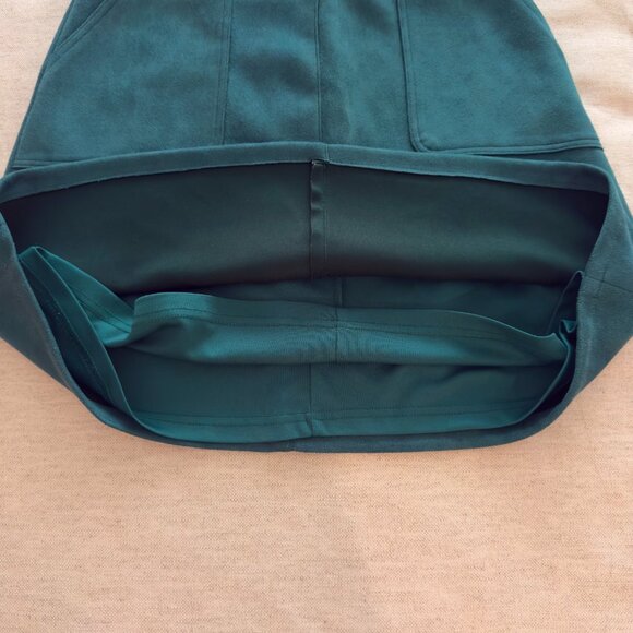 Velvety Green Skirt by Simons (TWIK) - Size Small - Picture 3 of 9